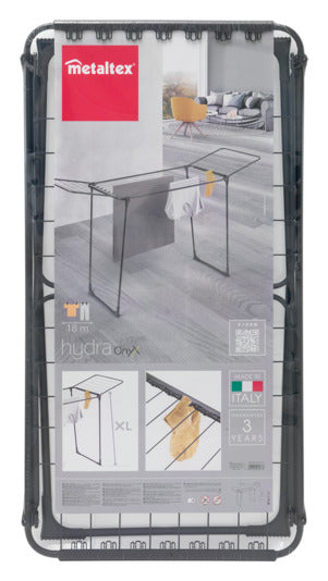 METALTEX Wäschetrockner Hydra Onyx schwarz
