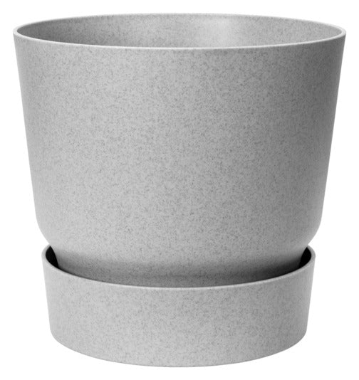 ELHO Pflanzengefäss Greenville rund living beton ø 14 cm in  präsentiert im Onlineshop von KAQTU Design AG. Pflanzentopf Outdoor ist von ELHO