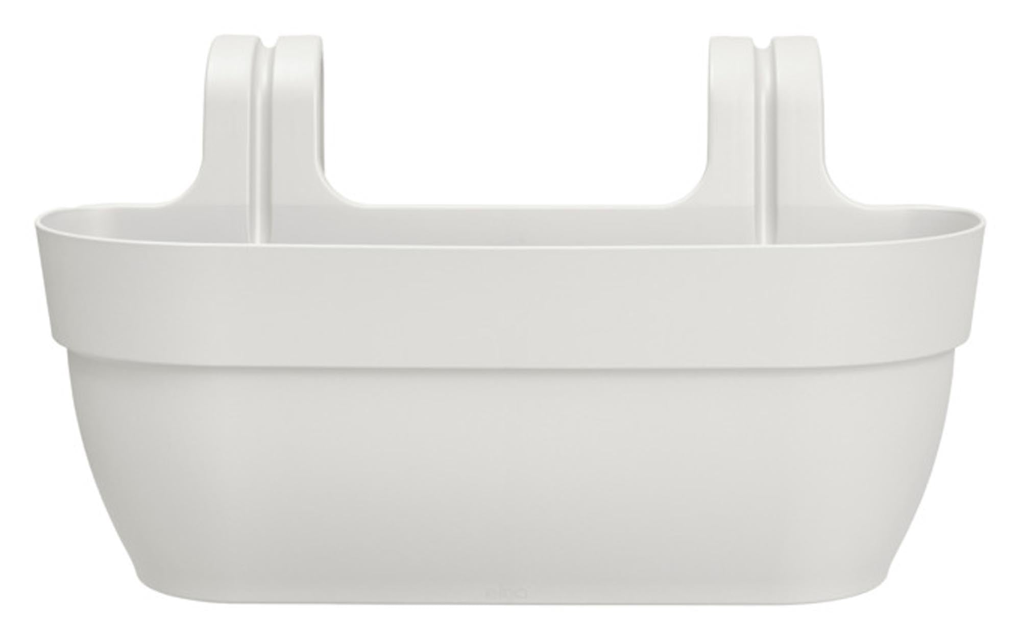ELHO Balkonkasten Vibia Campana easy hanger L weiss 46x46x27 cm in  präsentiert im Onlineshop von KAQTU Design AG. Balkonkiste ist von ELHO