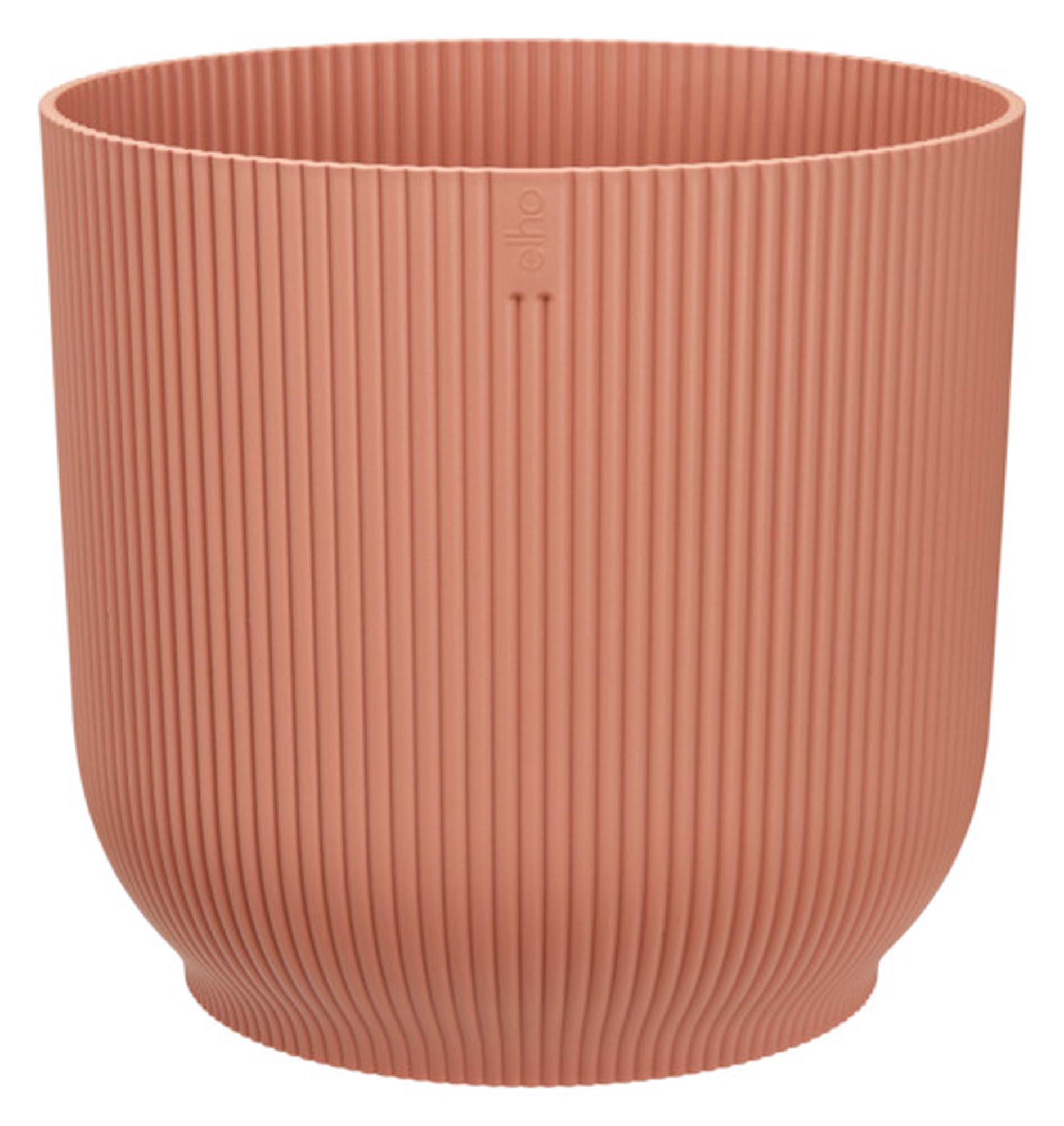 ELHO Pflanzengefäss Vibes fold rund mit Räder zartes rosa ø 35x32 cm in  präsentiert im Onlineshop von KAQTU Design AG. Pflanzentopf Outdoor ist von ELHO