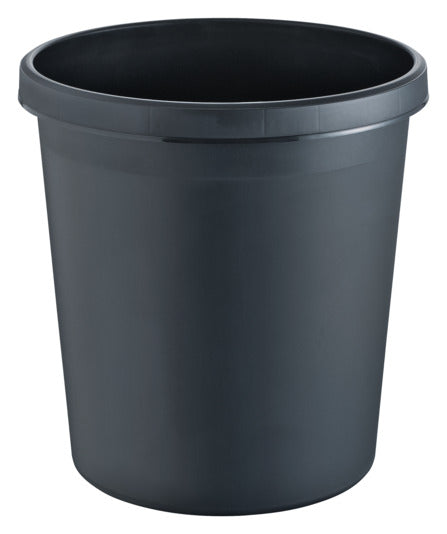 Papierkorb 30 l schwarz in  präsentiert im Onlineshop von KAQTU Design AG. Papierkorb ist von E + h