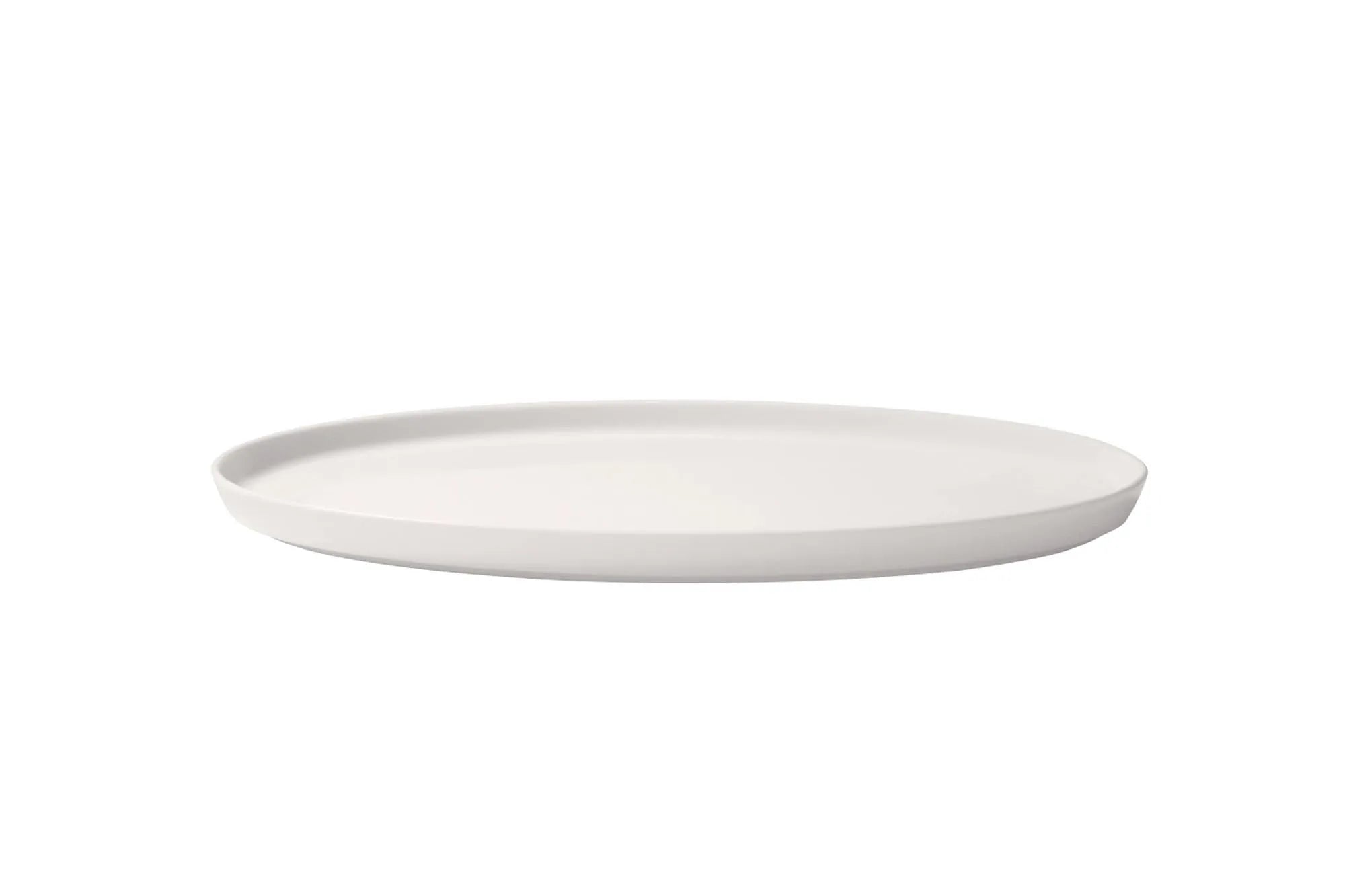 Moma Fine China Platte oval stapelbar 28.5x18cm - KAQTU Design