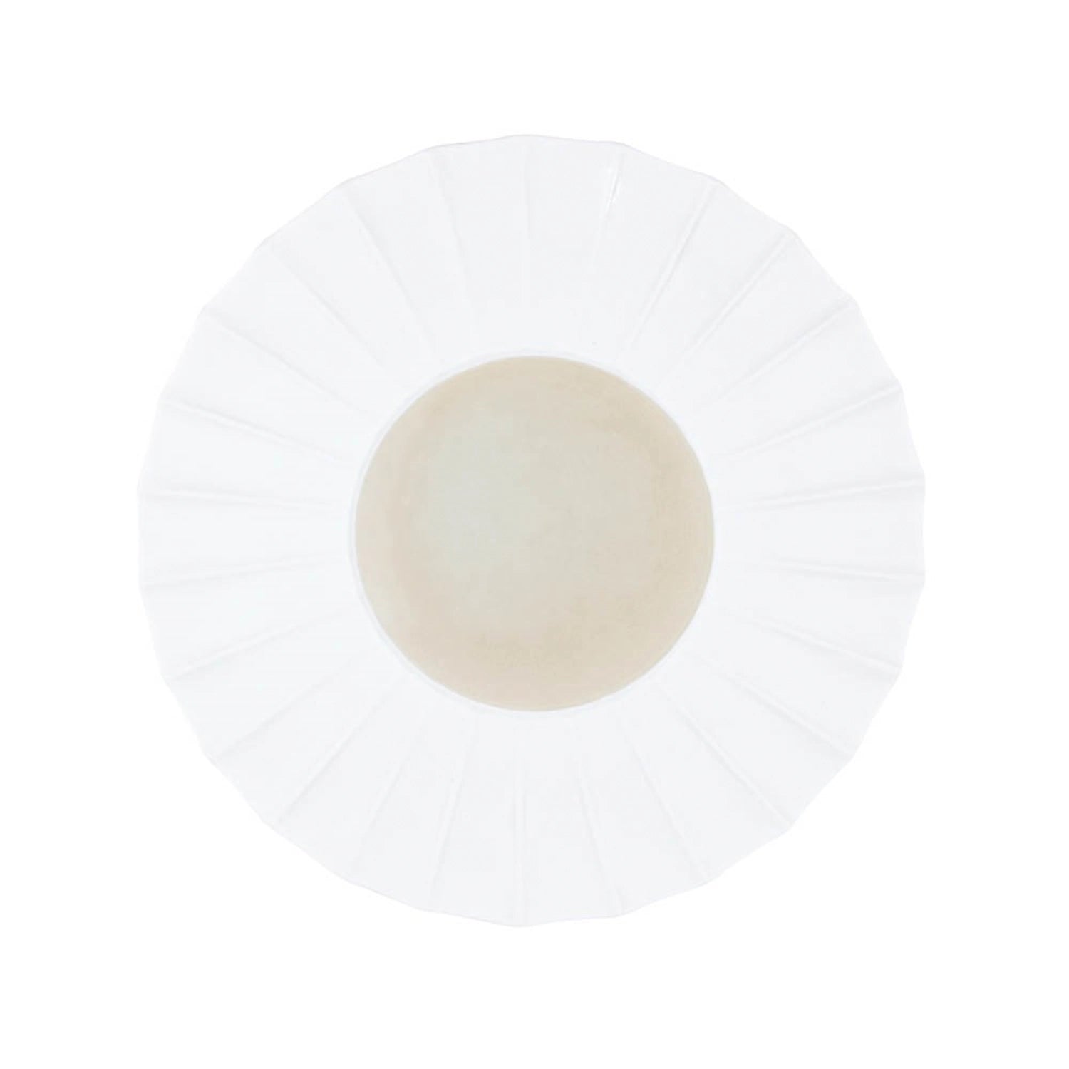 Elementi 46.7004 Teller flach D30cm innen 12.5cm beige in Beige präsentiert im Onlineshop von KAQTU Design AG. Teller ist von Royale