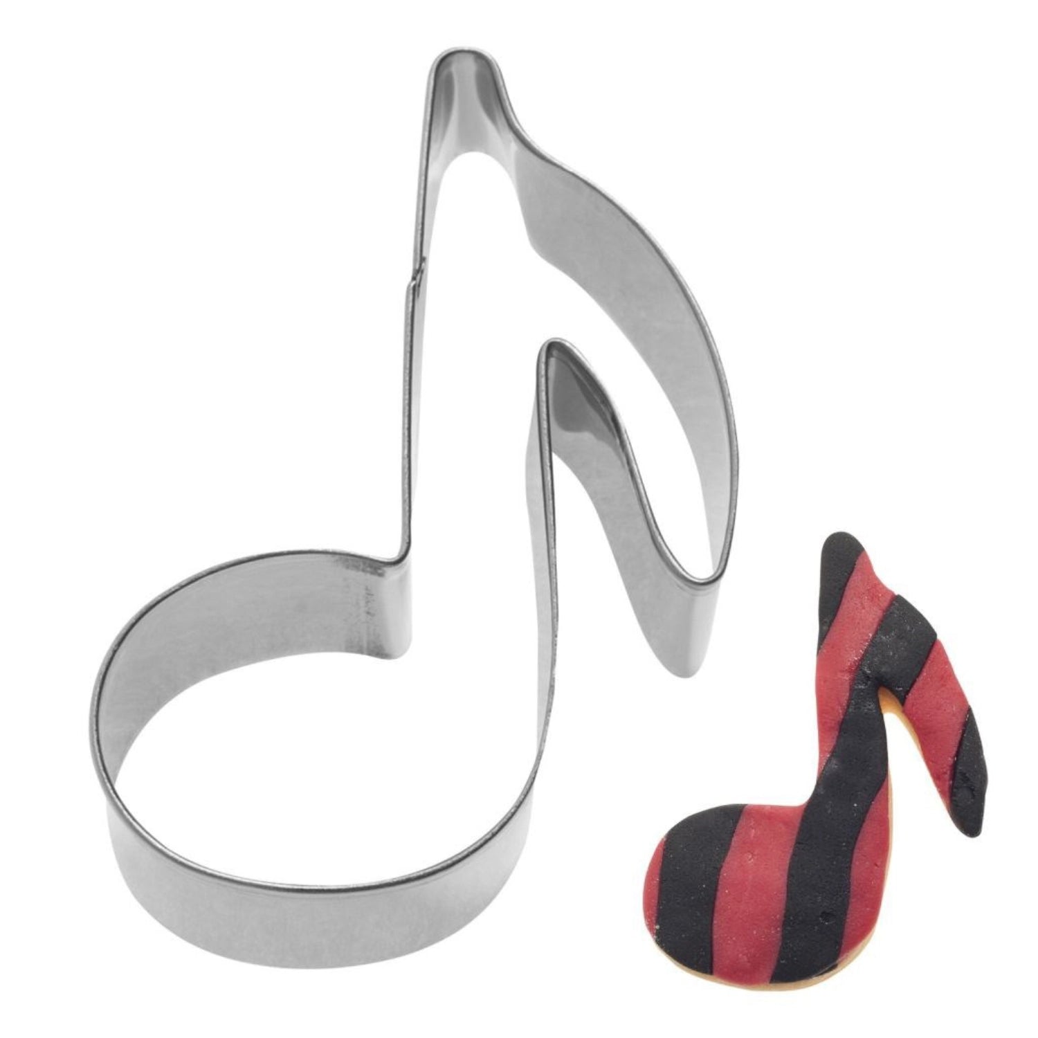 Ausstechform in Form einer Musiknote, 7 cm groß, perfekt für das Backen von musikalischen Motiven und kreativen Keksen, aus robustem Material von Westmark.