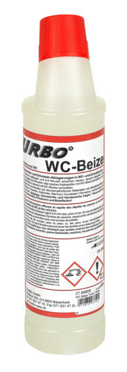 WC Beize 750 ml in  präsentiert im Onlineshop von KAQTU Design AG. Reinigungsmittel ist von TURBO