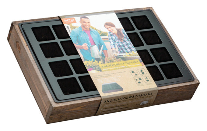 SIENA GARDEN Anzuchtvollholzkiste mit 24 Mulden in  präsentiert im Onlineshop von KAQTU Design AG. Pflanzentopf Outdoor ist von SIENA GARDEN