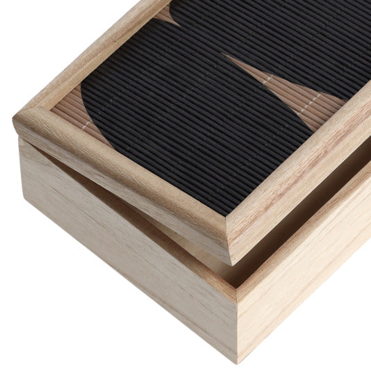 Aufbewahrungsbox Black Mosaic 16x24x8 cm in  präsentiert im Onlineshop von KAQTU Design AG. Aufbewahrungsbox ist von ZELLER PRESENT