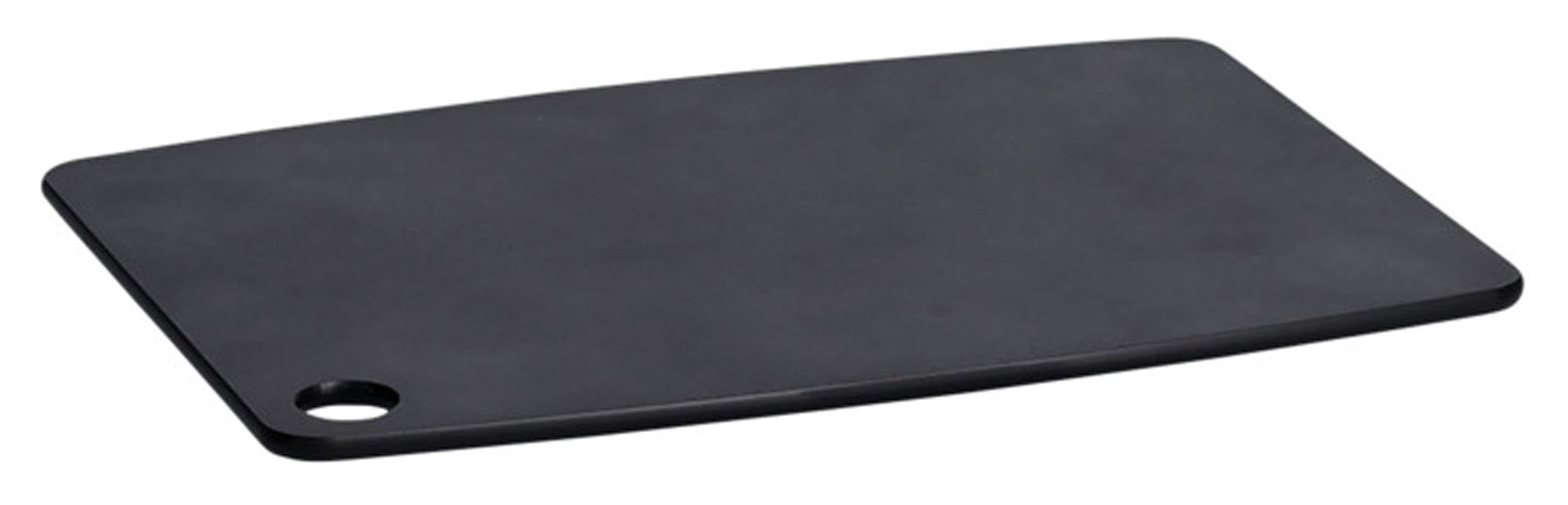 ZELLER PRESENT Schneidbrett Eco schwarz 21.5x29.8 cm Holzfaserlaminat