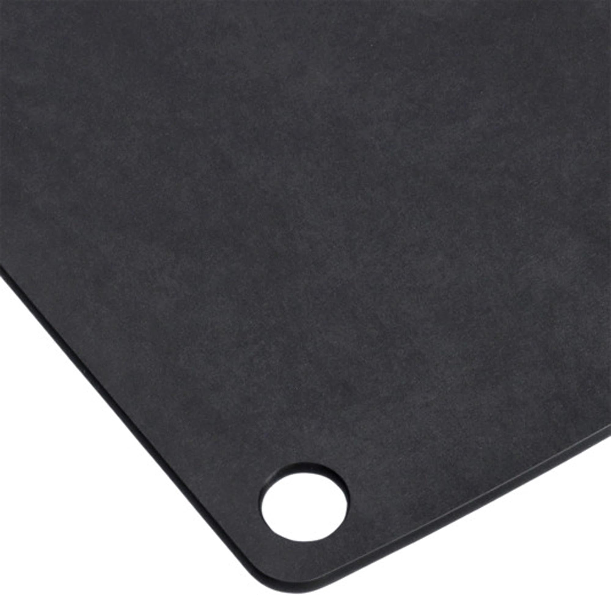 ZELLER PRESENT Schneidbrett Eco schwarz 21.5x29.8 cm Holzfaserlaminat