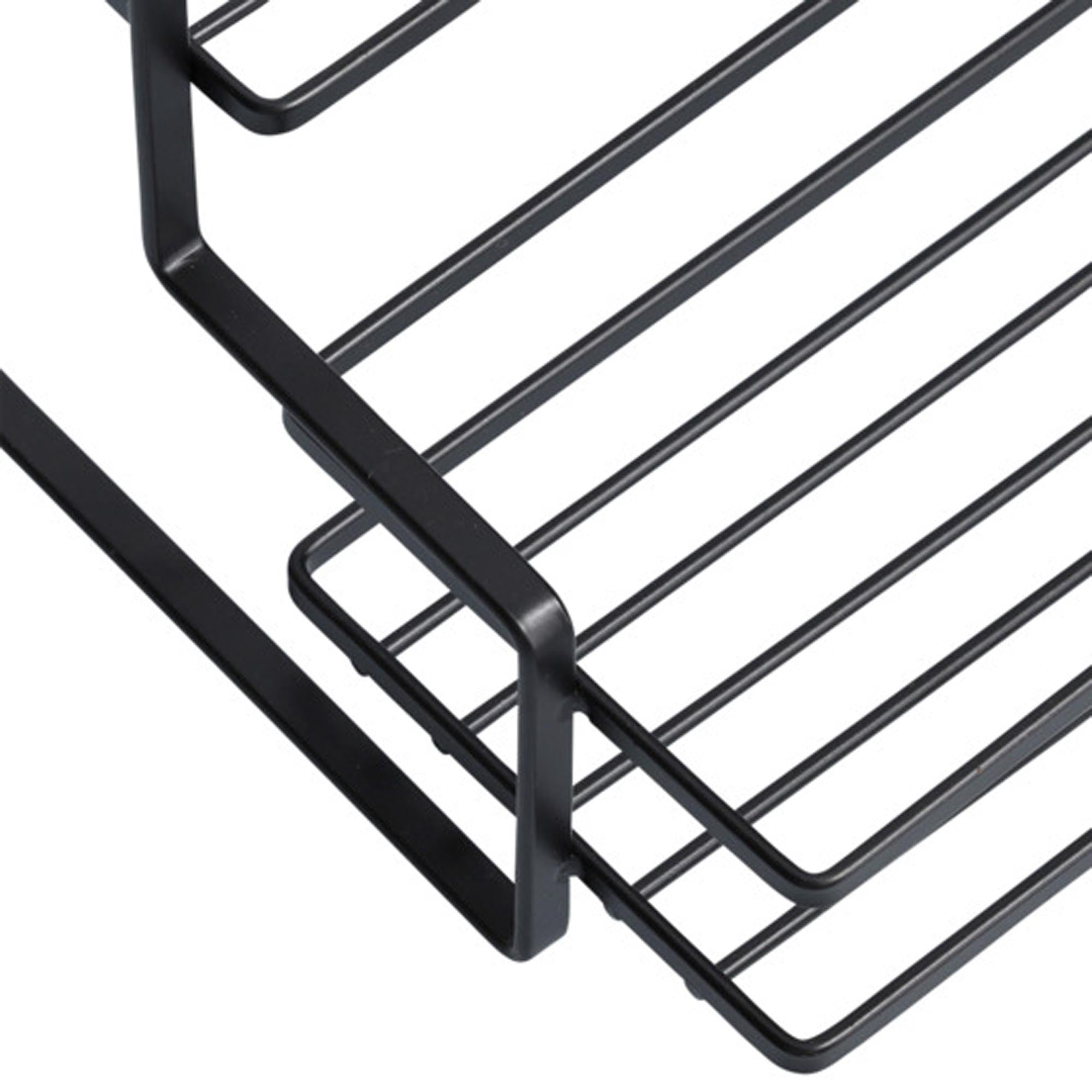 ZELLER PRESENT Regal Metall schwarz 20x26x17 cm in  präsentiert im Onlineshop von KAQTU Design AG. Regalsystem ist von ZELLER PRESENT
