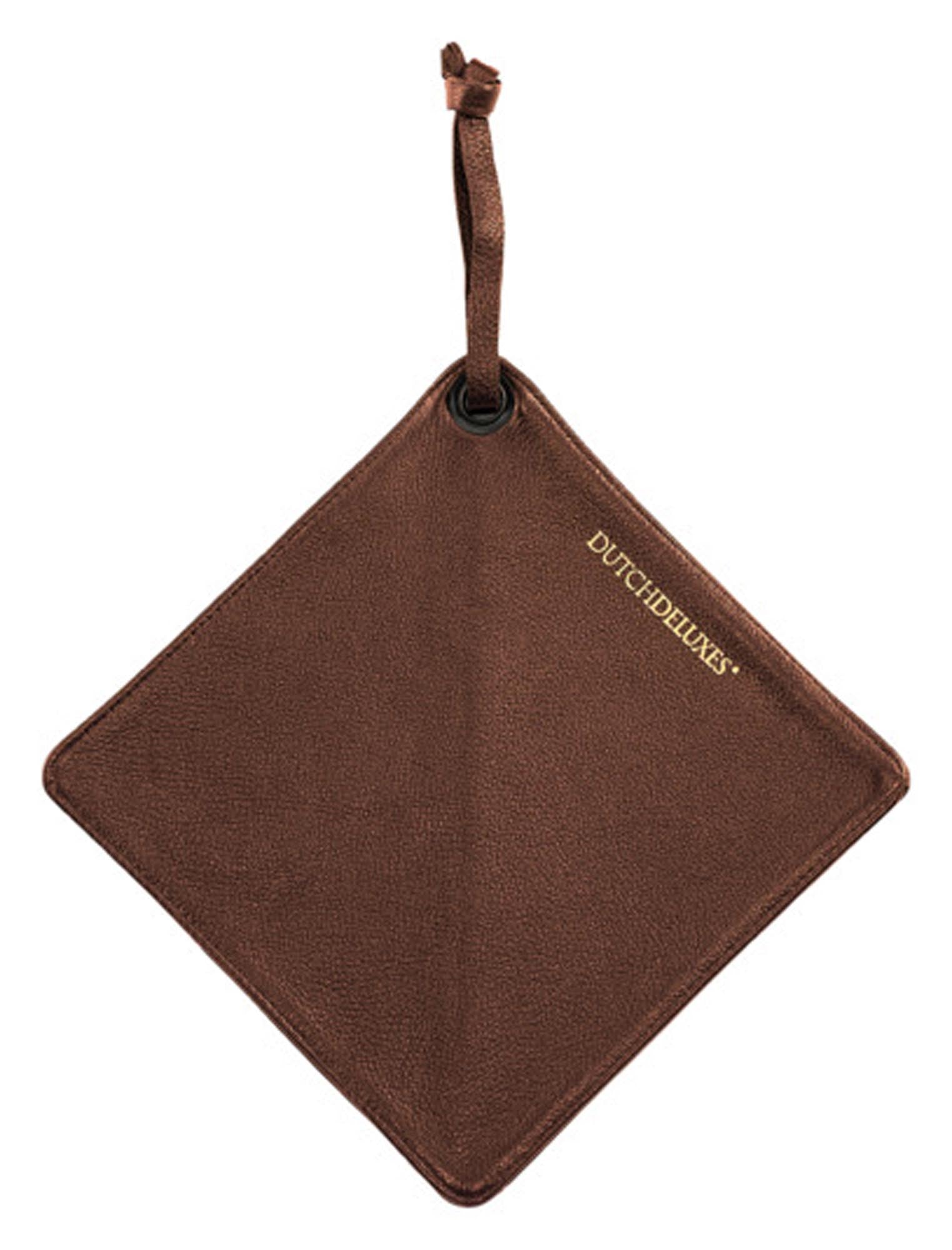 DUTCHDELUXES Topflappen Leder Vintage bown in  präsentiert im Onlineshop von KAQTU Design AG. Backutensilien ist von DUTCHDELUXES