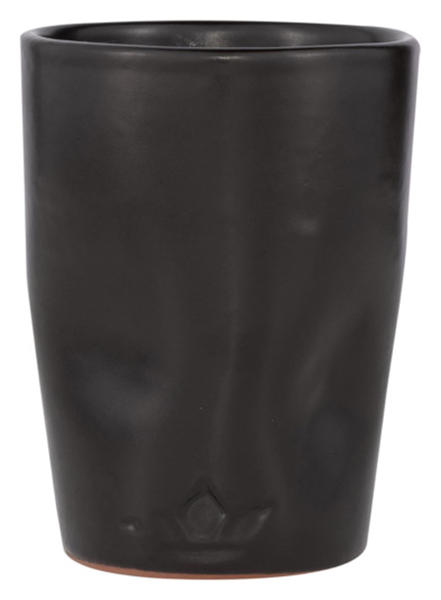 DUTCHDELUXE Becher schwarz matt 300 ml in  präsentiert im Onlineshop von KAQTU Design AG. Glas ist von DUTCHDELUXES