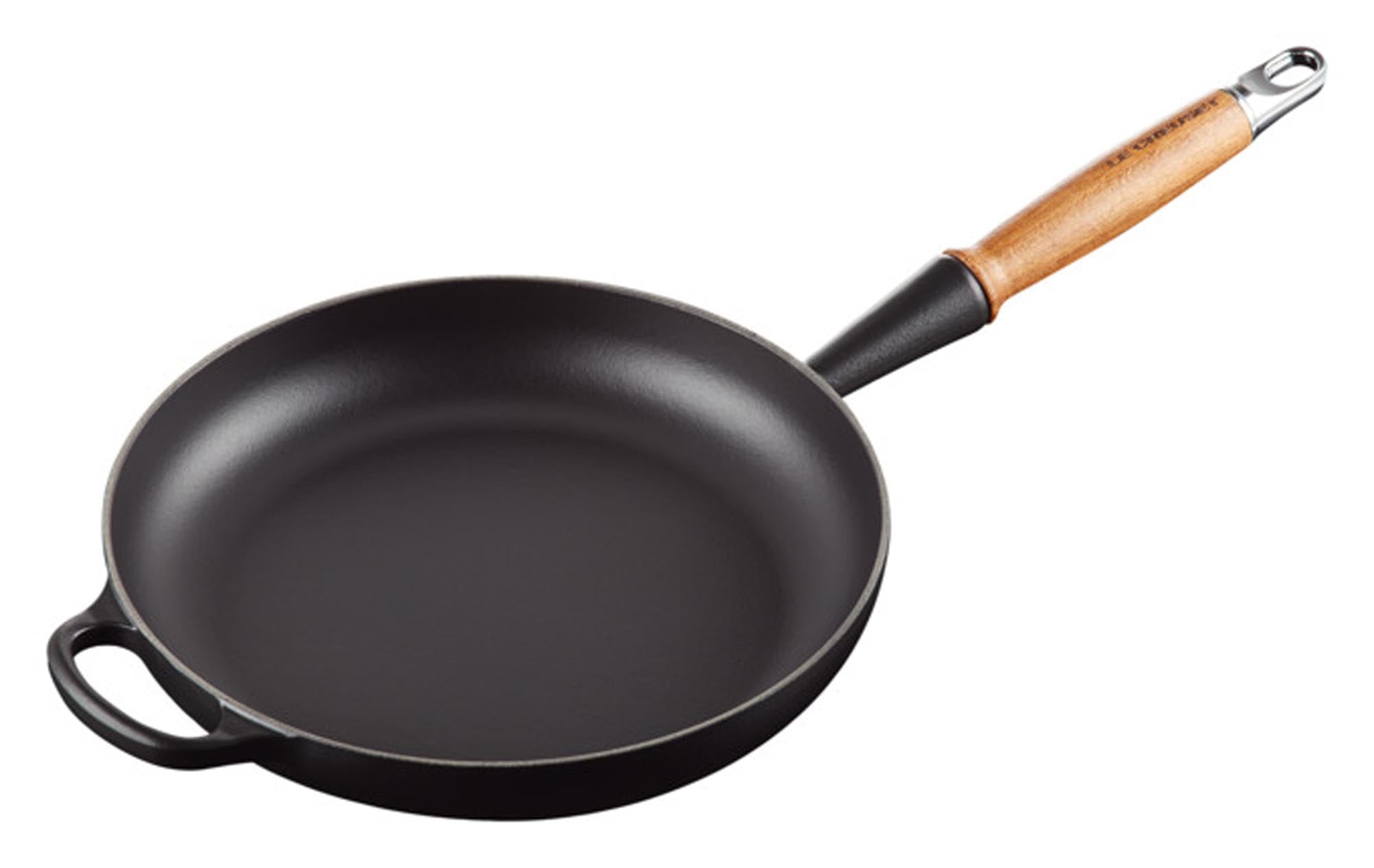 LE CREUSET Bratpfanne ø 28 cm: Hochwertiges emailliertes Gusseisen, perfekte Wärmeverteilung, für alle Herdarten inkl. Induktion.