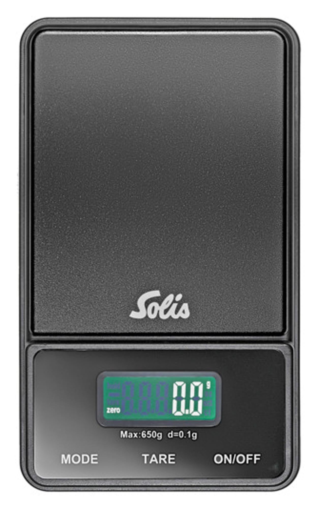 SOLIS Küchenwaage Pocket Scale Typ 1030 650 g schwarz