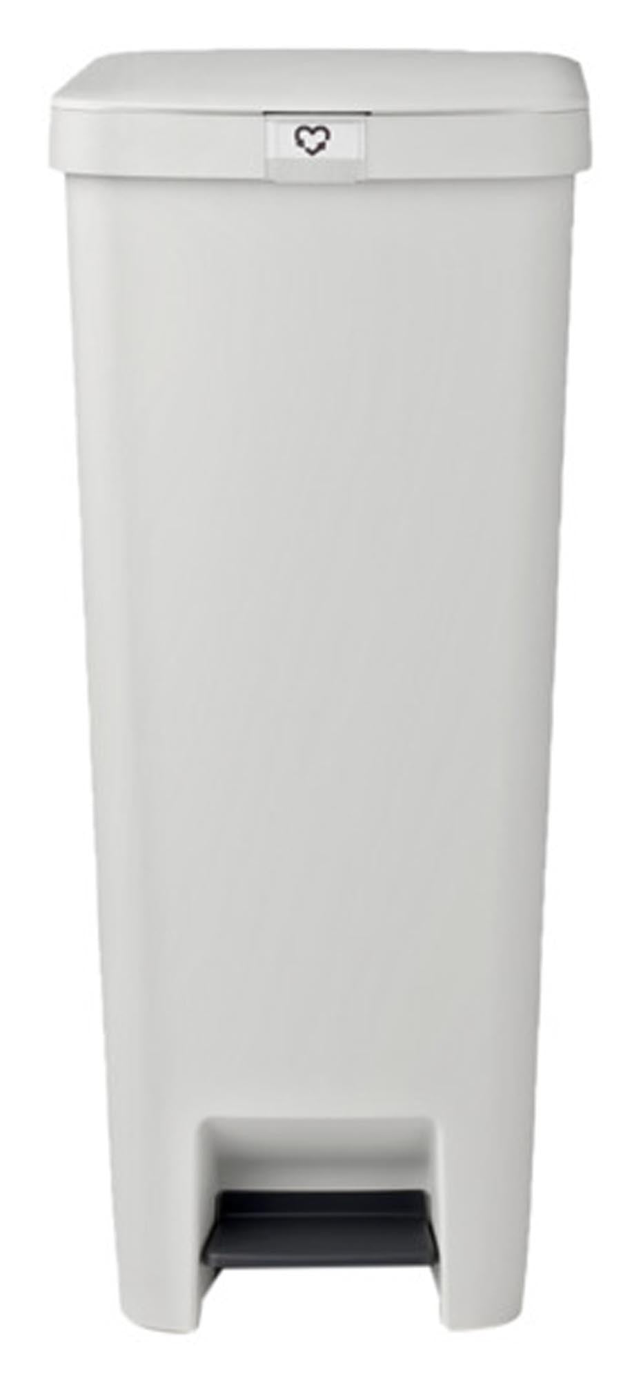 BRABANTIA Treteimer StepUp light grey 40 l in  präsentiert im Onlineshop von KAQTU Design AG. Mülleimer ist von BRABANTIA