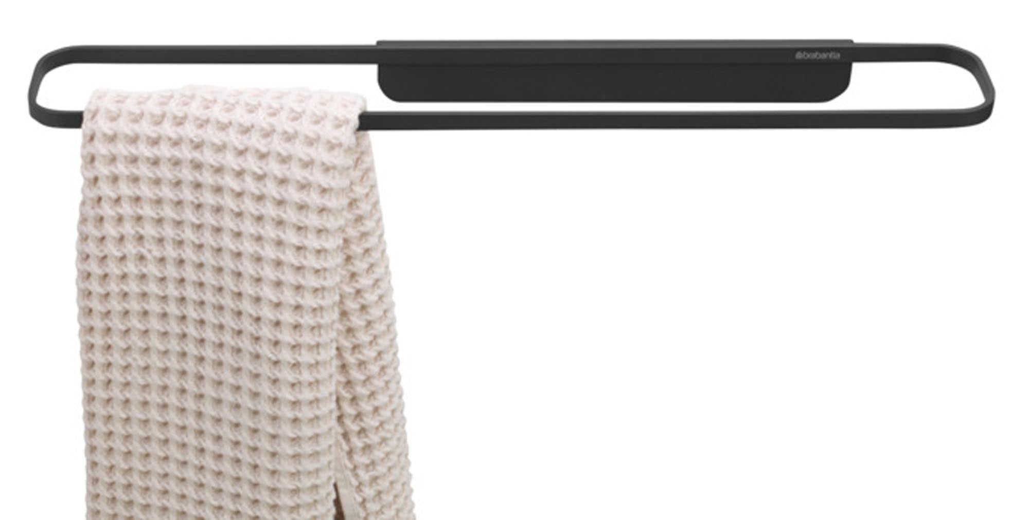 Elegante Handtuchstange in mineral infinite grey, ideal für stilvolle Badezimmer. Hochwertig und funktional von BRABANTIA.