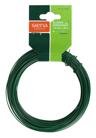 SIENA GARDEN Blumendraht grün 30 m ø 1 mm in  präsentiert im Onlineshop von KAQTU Design AG. Gartenutensilien ist von SIENA GARDEN