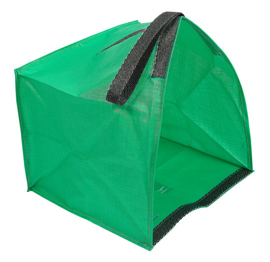Praktischer SIENA GARDEN Laubsammelsack mit 200 l Volumen, ideal für Gartenabfälle, robust und leicht zu transportieren.