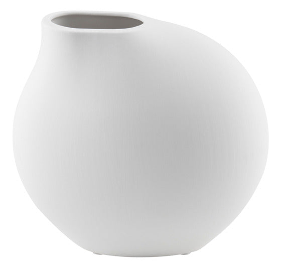 Vase Nona white 14 cm in  präsentiert im Onlineshop von KAQTU Design AG. Vase ist von BLOMUS