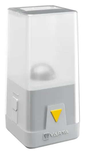 Die VARTA Campinglampe Outdoor Ambiance L10 bietet 150 Lumen Helligkeit, ideal für Outdoor-Abenteuer und Camping.