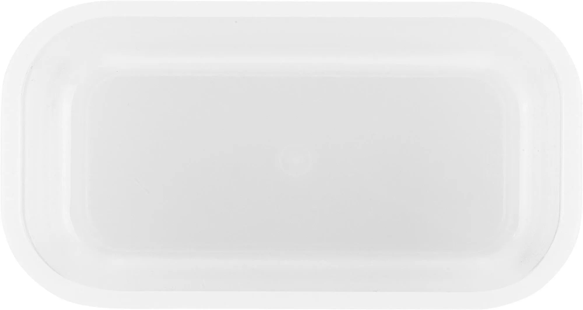 Kompakte Vakuum-Lunchbox aus langlebigem Kunststoff, 0,5L Fassungsvermögen, ideal für unterwegs, Maße: 15,6x8,7x7,7 cm, von Zwilling.