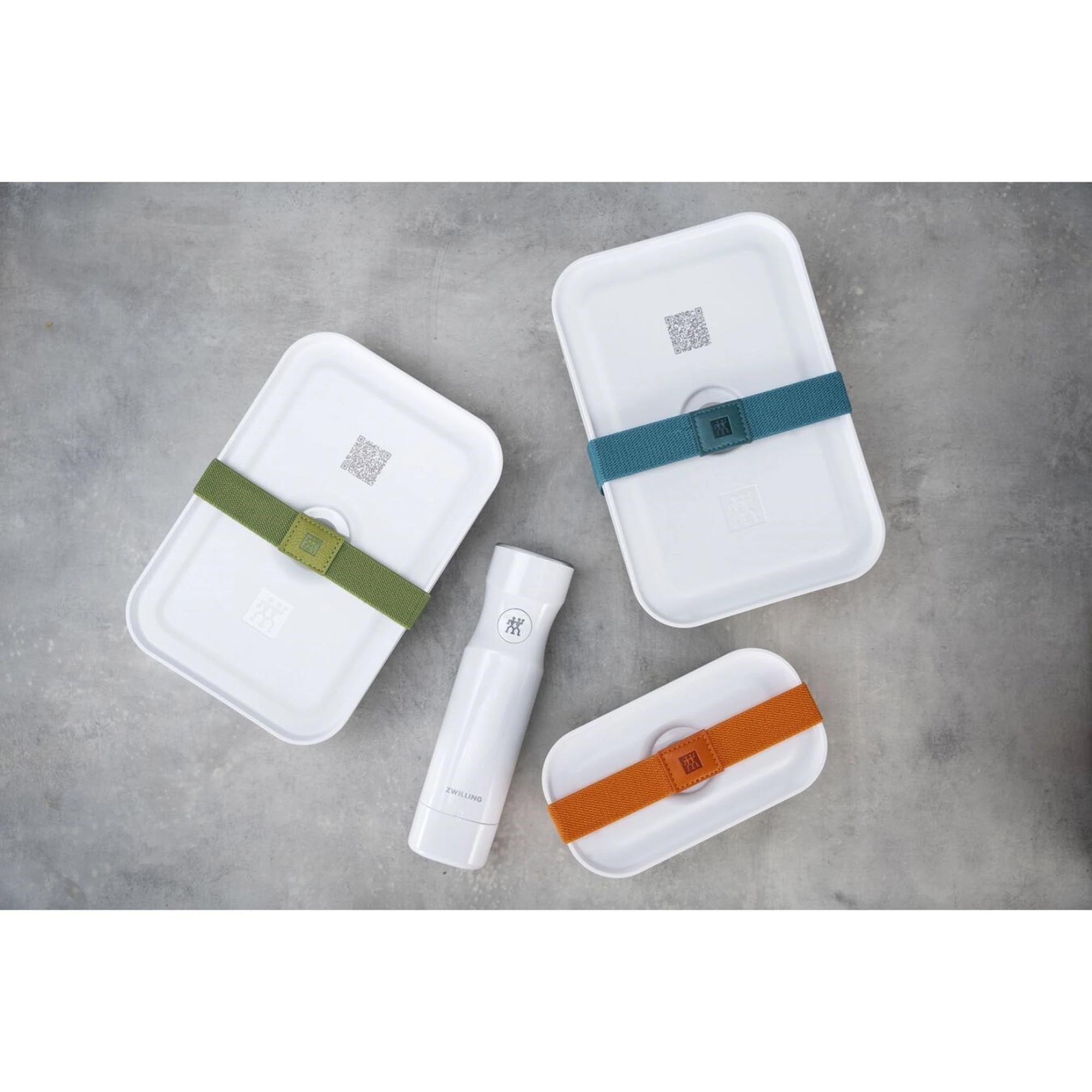 3-teiliges Vakuum-Zubehörset von Zwilling Kitchen mit Gummibändern, ideal für Frische und vielseitige Küchenanwendungen.
