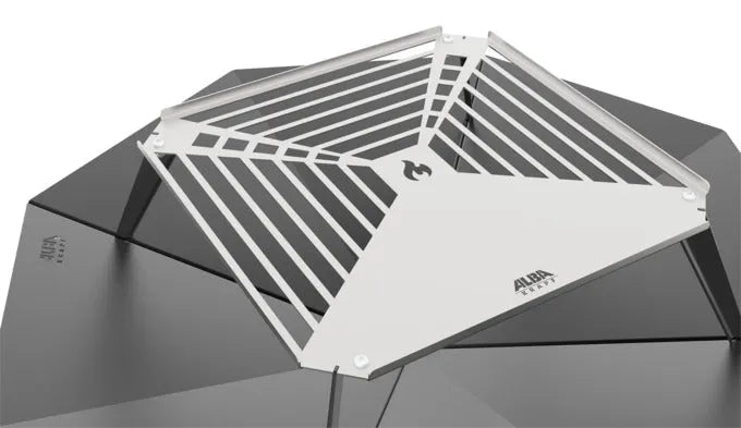 Die ALBRA KRAPF Feuerschale mit Grillrost bietet stilvolles Design und Funktionalität für Grill- und Feuerliebhaber.