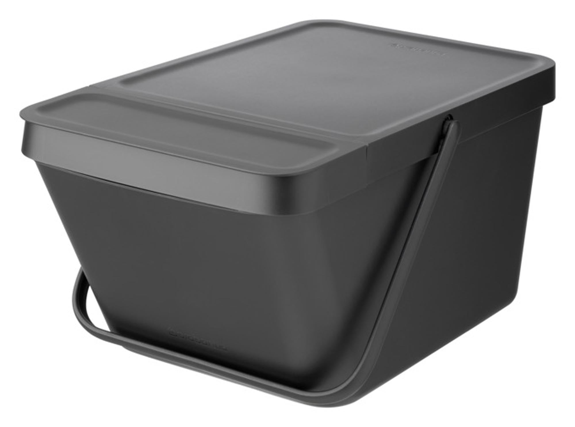 BRABANTIA Abfallbehälter Sort&Go grey 20 l in  präsentiert im Onlineshop von KAQTU Design AG. Mülleimer ist von BRABANTIA
