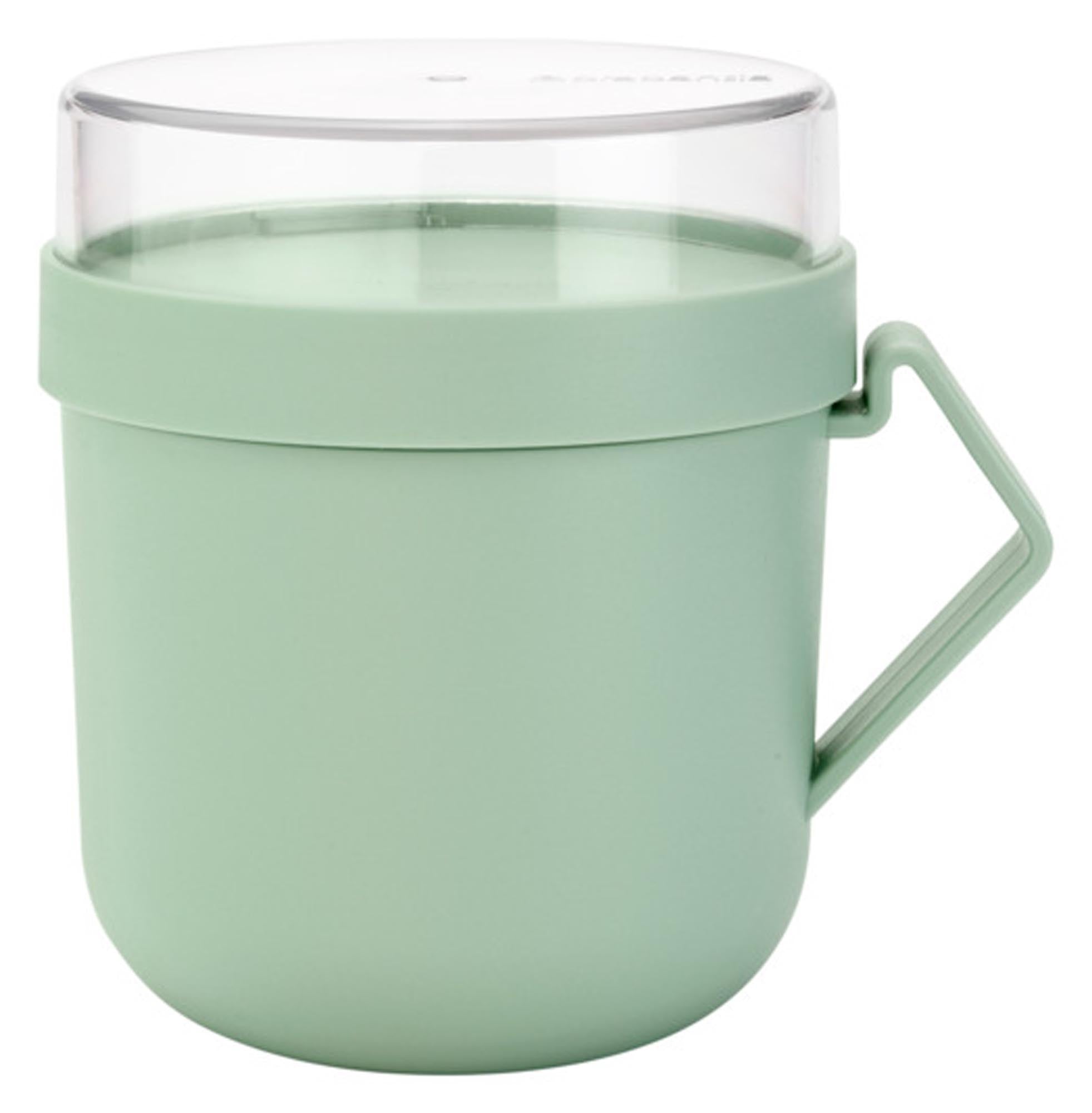 BRABANTIA Suppentasse Make & Take jade green 0.6 l in  präsentiert im Onlineshop von KAQTU Design AG. Glas ist von BRABANTIA