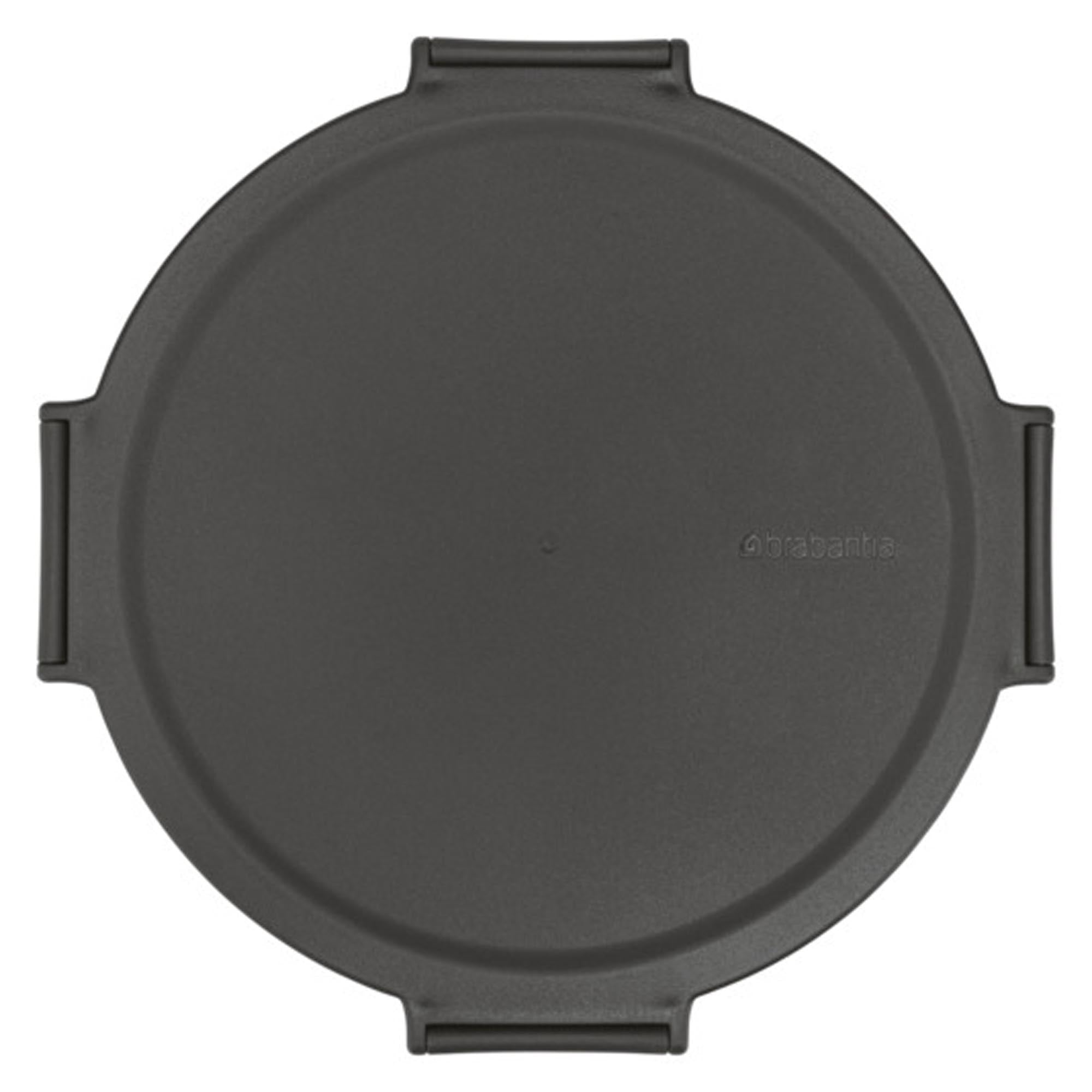 Praktische BRABANTIA Lunchschüssel Make & Take in Dunkelgrau, 1 Liter, ideal für unterwegs, stilvoll und funktional für Mahlzeiten.
