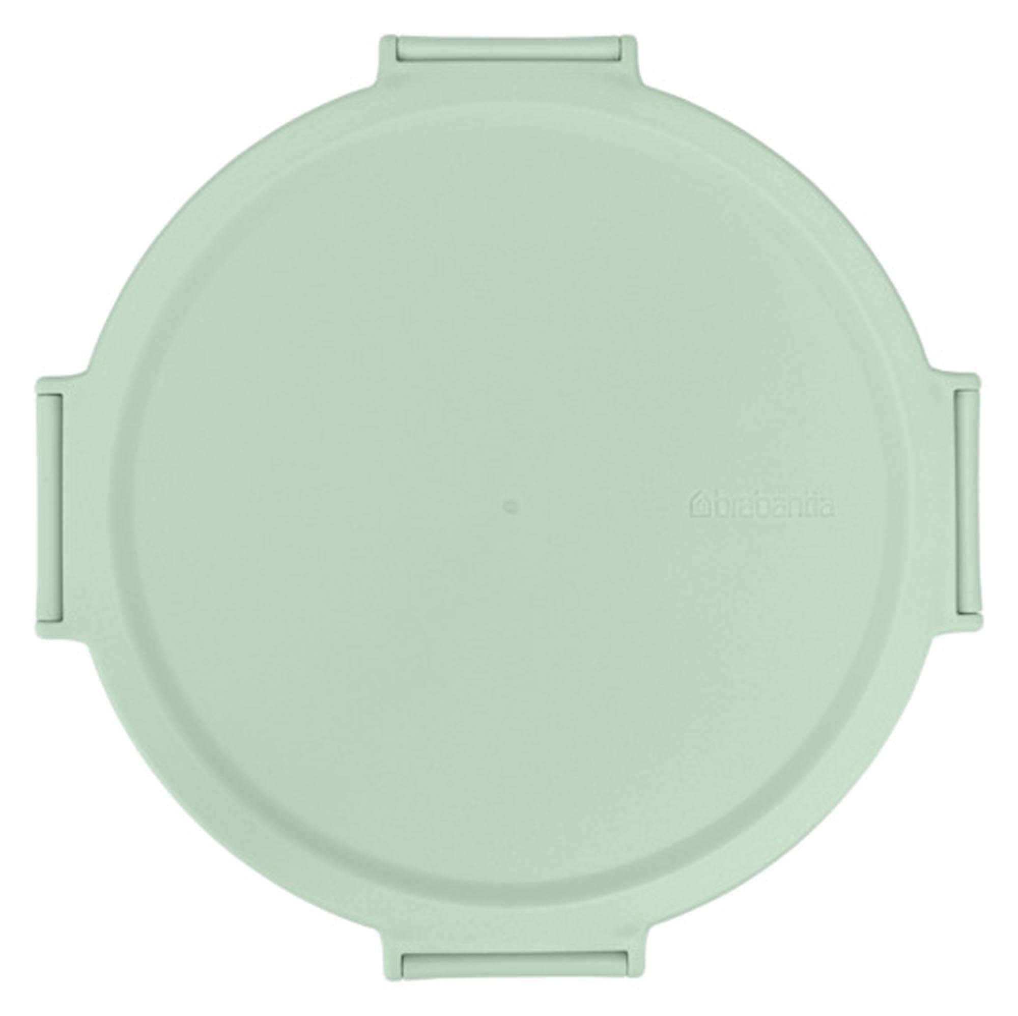 Praktische BRABANTIA Lunchschüssel Make & Take in Jadegrün, 1 Liter, ideal für unterwegs, stilvoll und funktional für Mahlzeiten.