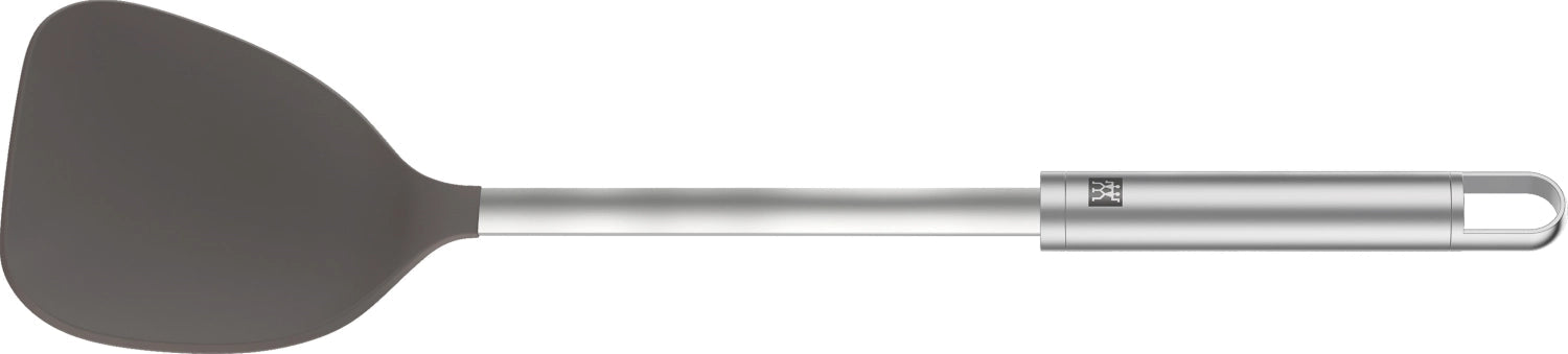Zwilling Pro Wokwender, Silikon, 37.1cm in Silber präsentiert im Onlineshop von KAQTU Design AG. Kochbesteck ist von Zwilling Kitchen