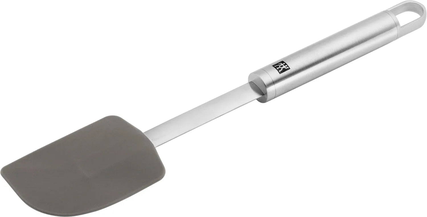 Zwilling Pro Teigschaber: 28,5 cm, Silikon & Edelstahl, ideal zum Mischen, Schneiden, Servieren. Ergonomisch, spülmaschinenfest.