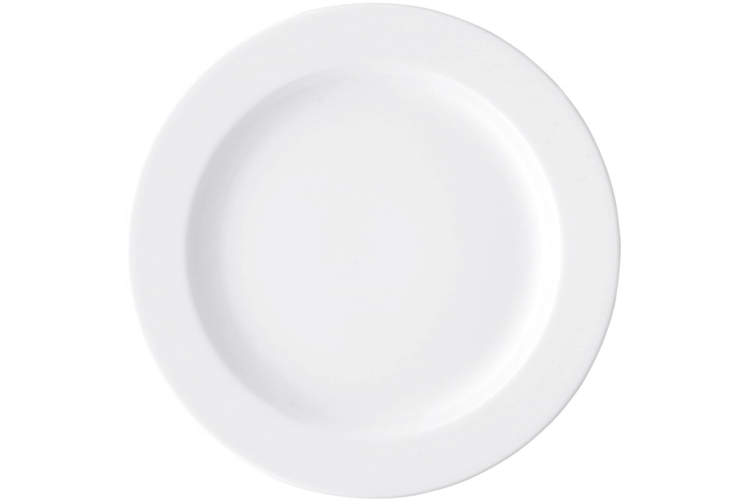 Form 1382 weiss Teller flach 22cm in Weiss präsentiert im Onlineshop von KAQTU Design AG. Teller ist von Rosenthal