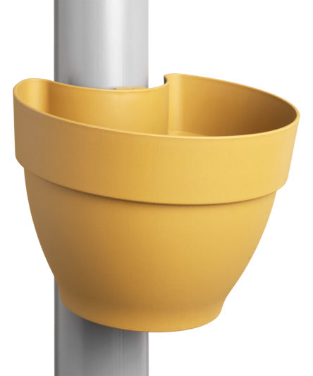 ELHO Fallrohrpflanzgefäss vibia ø 21.6 cm terra in  präsentiert im Onlineshop von KAQTU Design AG. Pflanzentopf Outdoor ist von ELHO