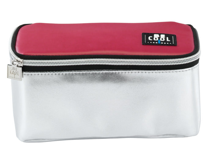 BE COOL Kühltasche Silver/Rot Mini 1.5 l in  präsentiert im Onlineshop von KAQTU Design AG. Küchenhelfer ist von BE COOL