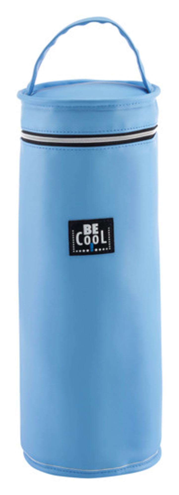 Eleganter Champagnerkühler in Sky Blue von BE COOL: Stilvolles Edelstahl-Design, perfekte Isolierung, ideal für jede Feier.