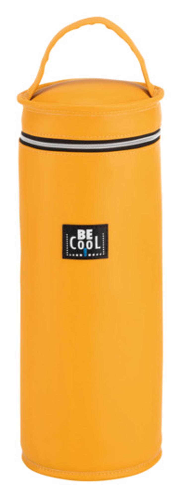Eleganter Champagnerkühler in leuchtendem Gelb von BE COOL, ideal für stilvolle Anlässe und perfekt gekühlte Getränke.