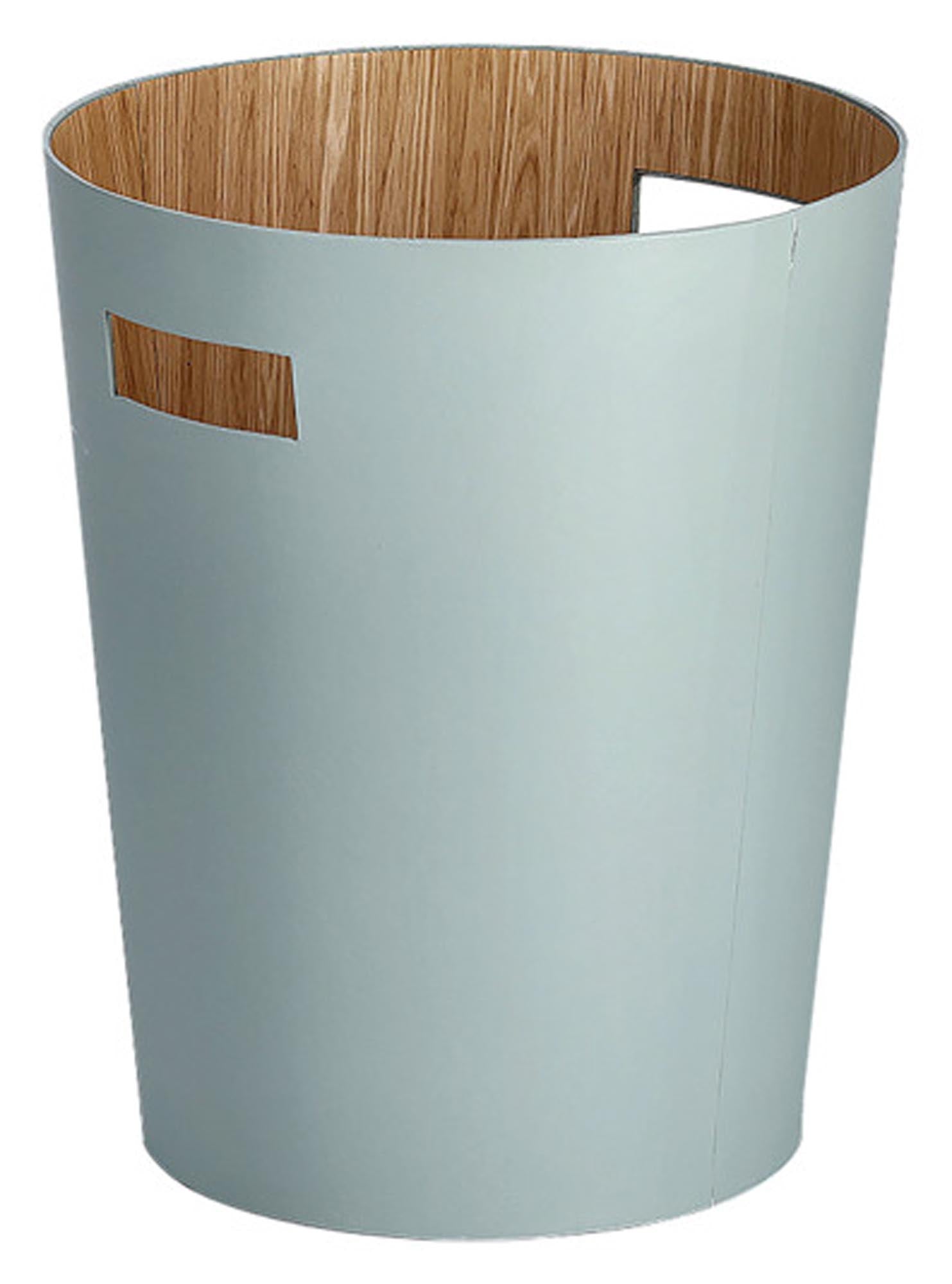 Eleganter schwarzer Papierkorb ø 25x30cm von ZELLER PRESENT: robust, pflegeleicht, 15L Volumen, ideal für Büro & Zuhause.