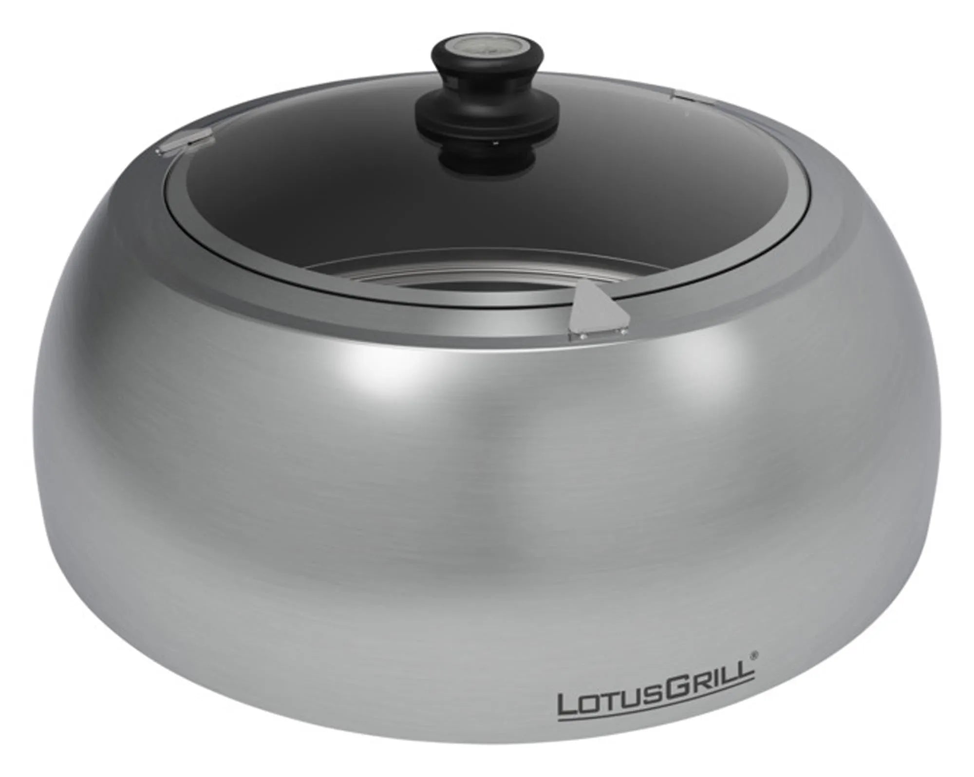 Grillhaube Classic von LOTUS GRILL: Qualität, Funktionalität, gleichmäßige Hitze, wetterfest, leicht zu reinigen, integriertes Thermometer.