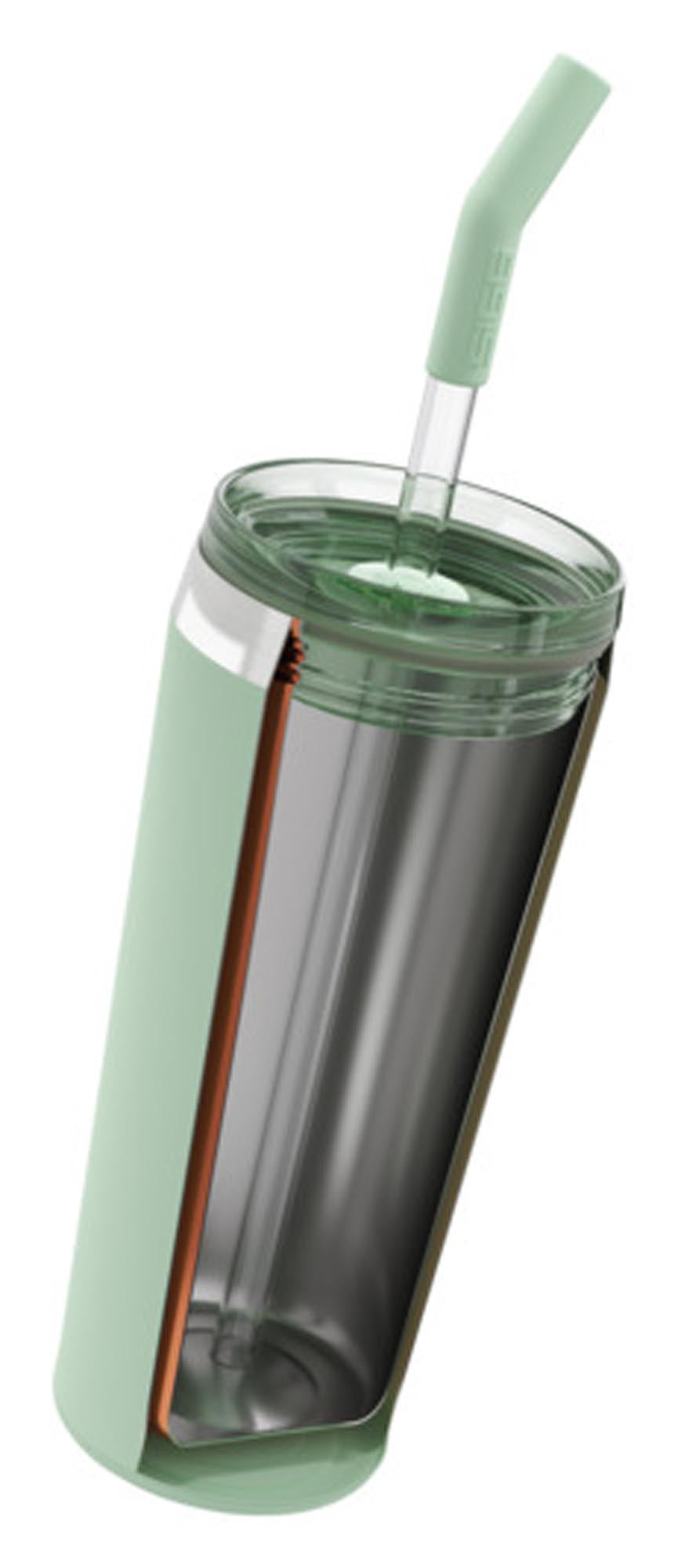 SIGG Isolierbecher Tumbler Mug Helia milky green 0.6 l