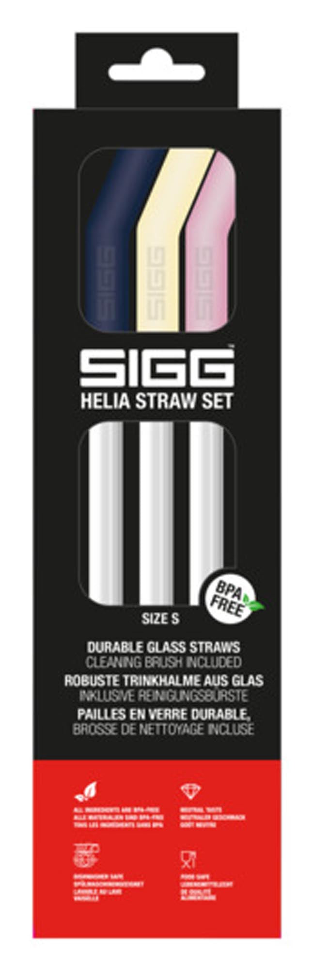 Trinkhalme Helia Straw Set Night Small 3 Stück in  präsentiert im Onlineshop von KAQTU Design AG. Barzubehör ist von SIGG