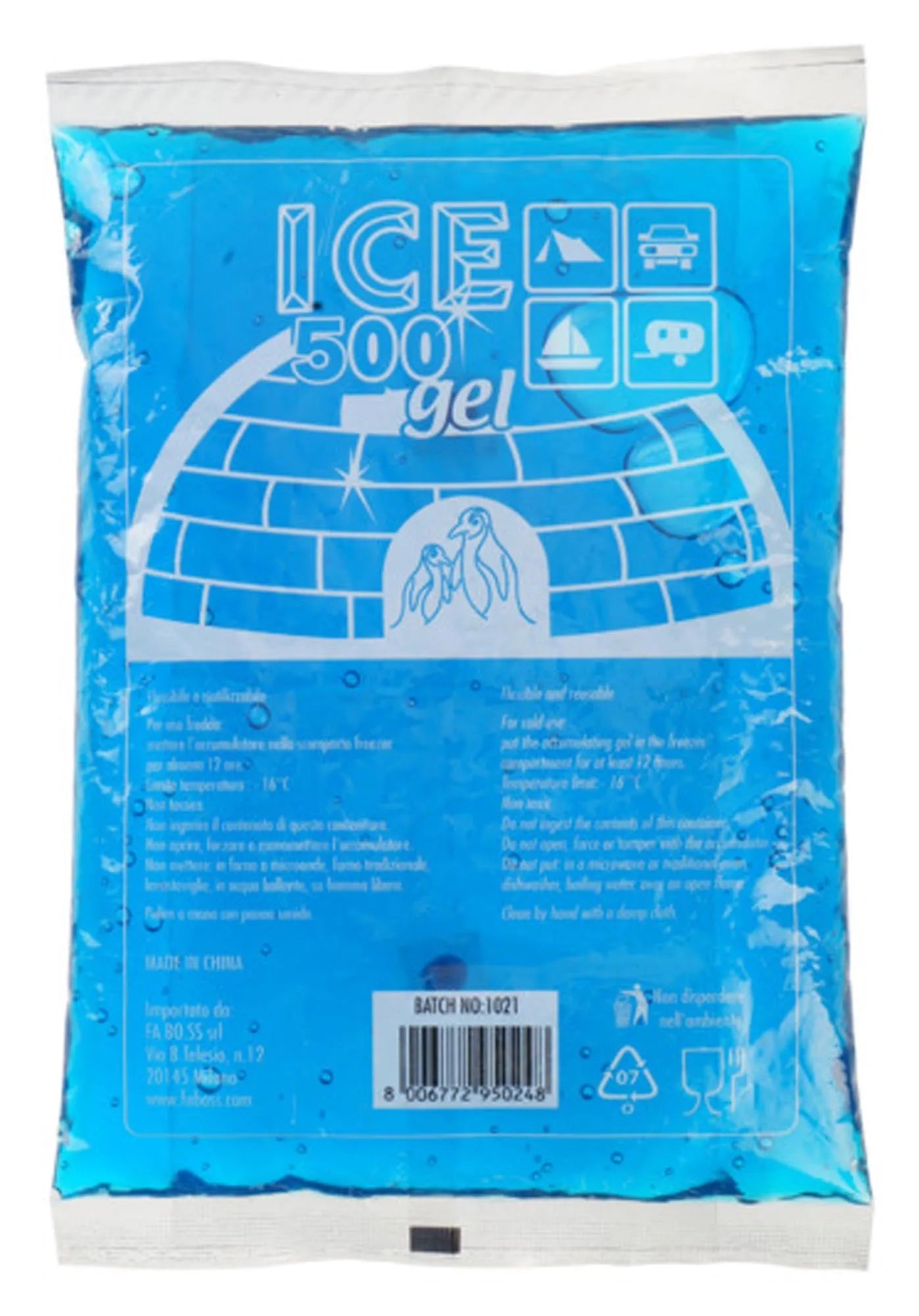 Kühlakku Ice Soft Gel 500 g in  präsentiert im Onlineshop von KAQTU Design AG. Küchenhelfer ist von EVA COLLECTION