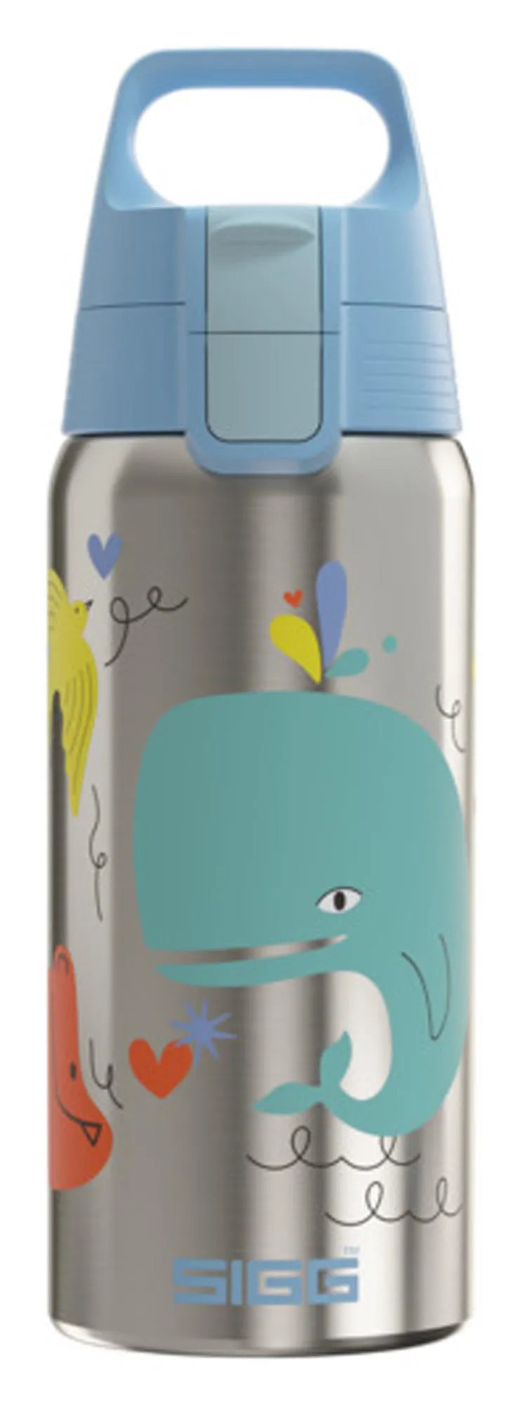 Isolierflasche Shield Therm One Whale Friend 0.5 l in  präsentiert im Onlineshop von KAQTU Design AG. Küchenhelfer ist von SIGG