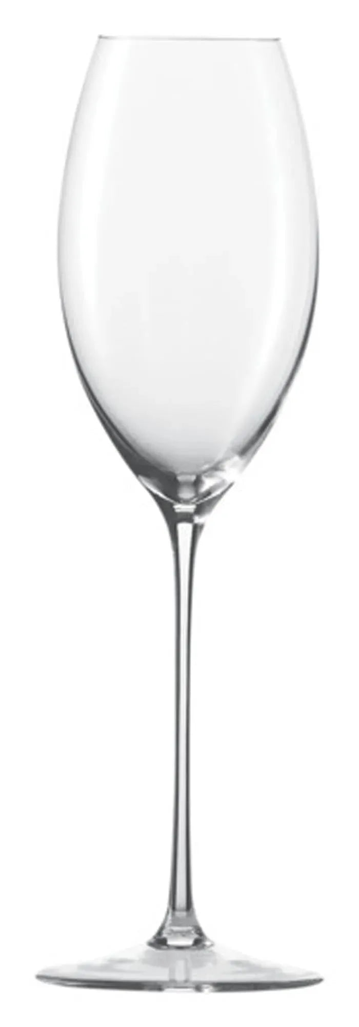 Elegante Enoteca 77 Champagnergläser von ZWIESEL GLAS: Kristallklar, bruchsicher, spülmaschinenfest, ideal für besondere Anlässe.