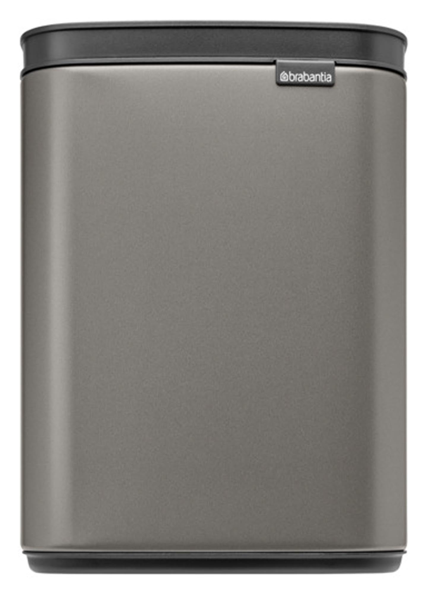 BRABANTIA Abfallbehälter Bo platinum 4 l in  präsentiert im Onlineshop von KAQTU Design AG. Mülleimer ist von BRABANTIA