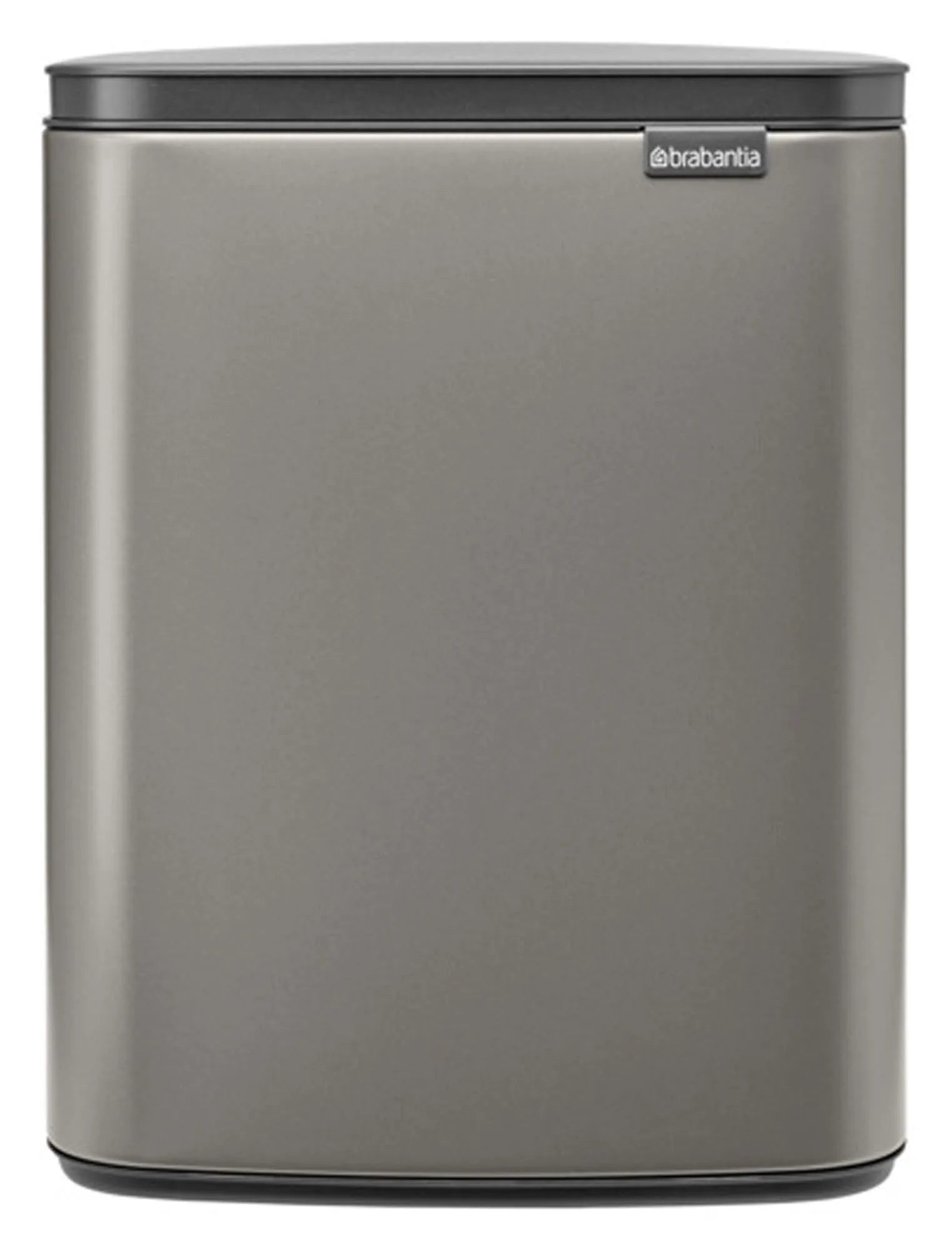 BRABANTIA Abfallbehälter Bo platinum 12 l in  präsentiert im Onlineshop von KAQTU Design AG. Mülleimer ist von BRABANTIA