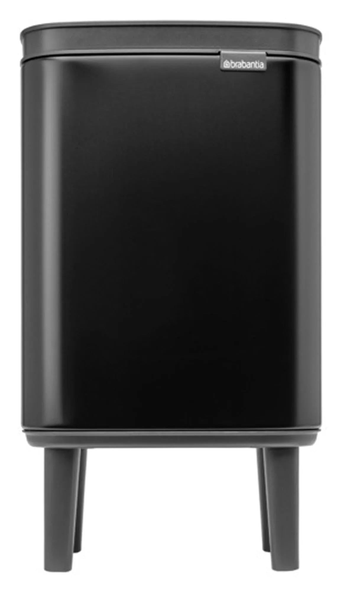 BRABANTIA Abfallbehälter Bo Hi black matt 4 l in  präsentiert im Onlineshop von KAQTU Design AG. Mülleimer ist von BRABANTIA