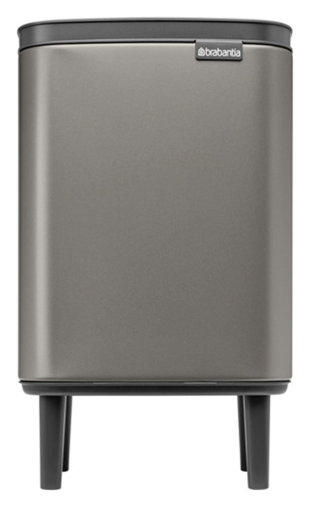 BRABANTIA Abfallbehälter Bo Hi platinum 7 l in  präsentiert im Onlineshop von KAQTU Design AG. Mülleimer ist von BRABANTIA
