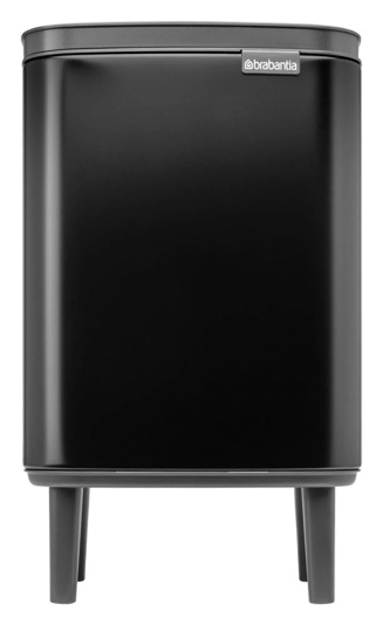 BRABANTIA Abfallbehälter Bo Hi black matt 7 l in  präsentiert im Onlineshop von KAQTU Design AG. Mülleimer ist von BRABANTIA